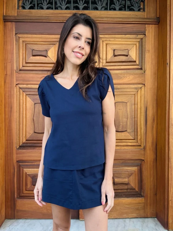 Blusa Tulipa Linho - Imagem 2