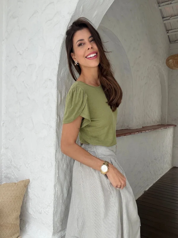 Saia Capri Verde - Imagem 6
