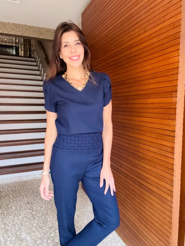 Blusa Tulipa Linho - Imagem 3