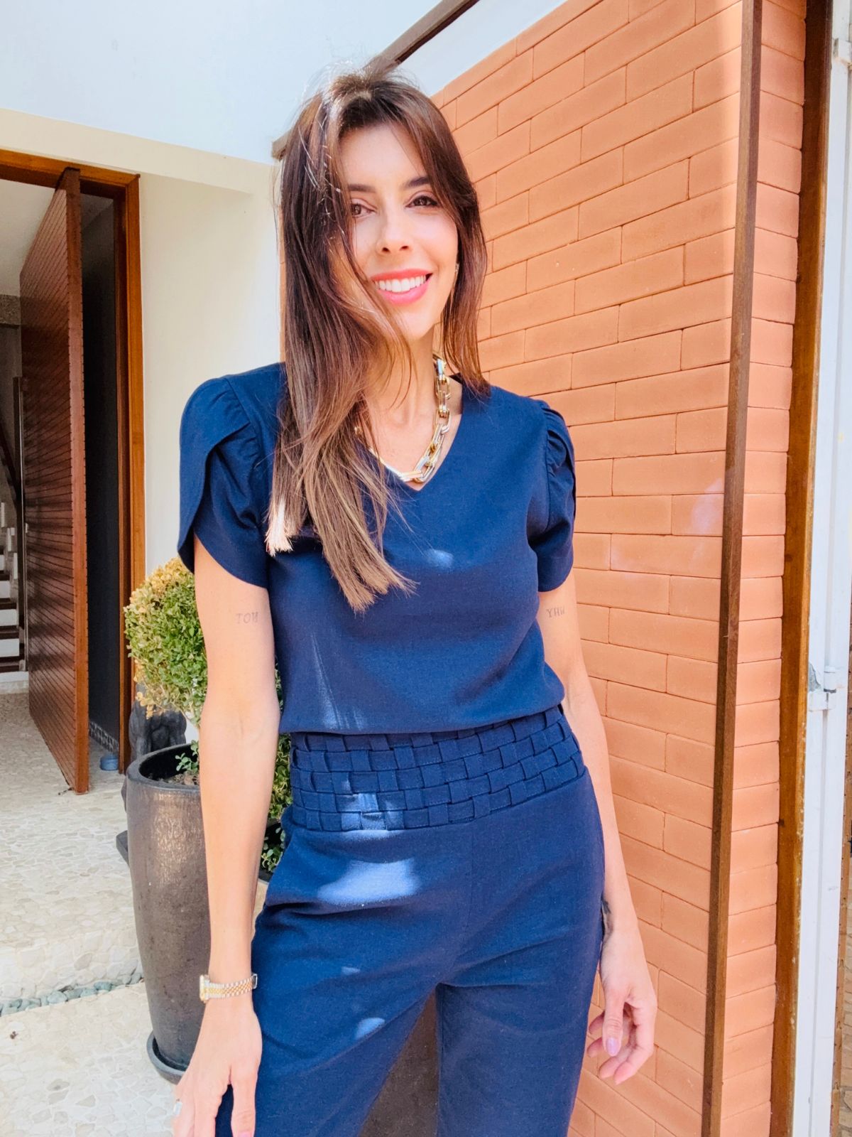 Blusa Tulipa Linho