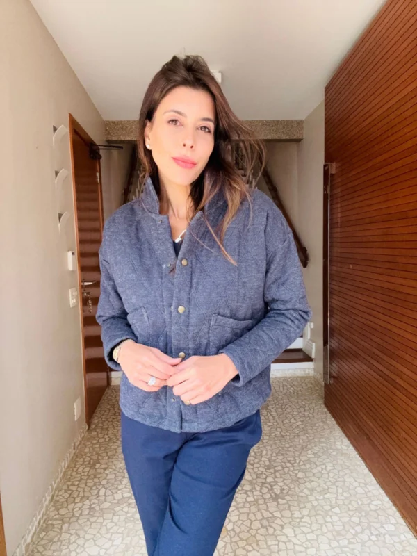 Jaqueta Jeans Matelassê - Imagem 2