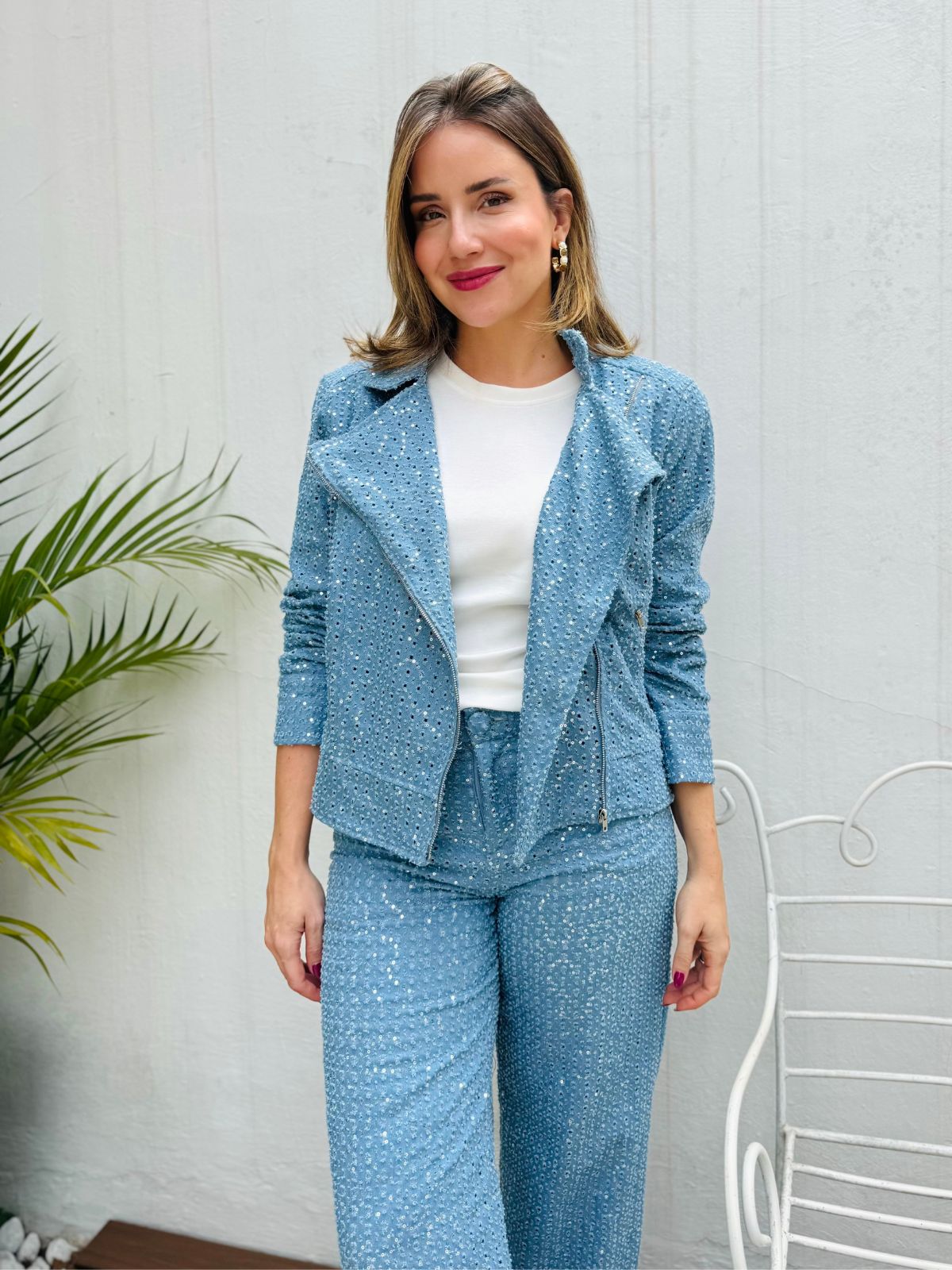 Jaqueta Jeans Paete