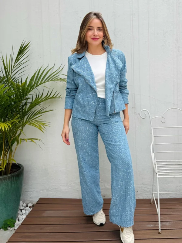Calça Jeans Paete - Imagem 1