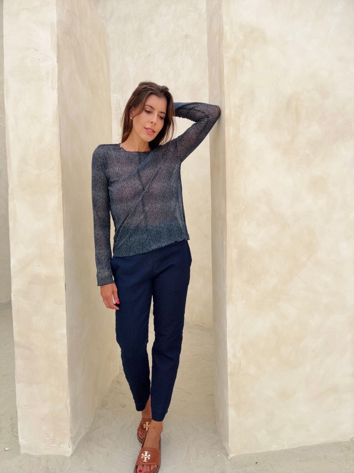 Calça Macrame Jeans
