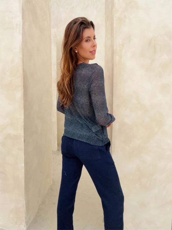 Calça Macrame Jeans - Imagem 4