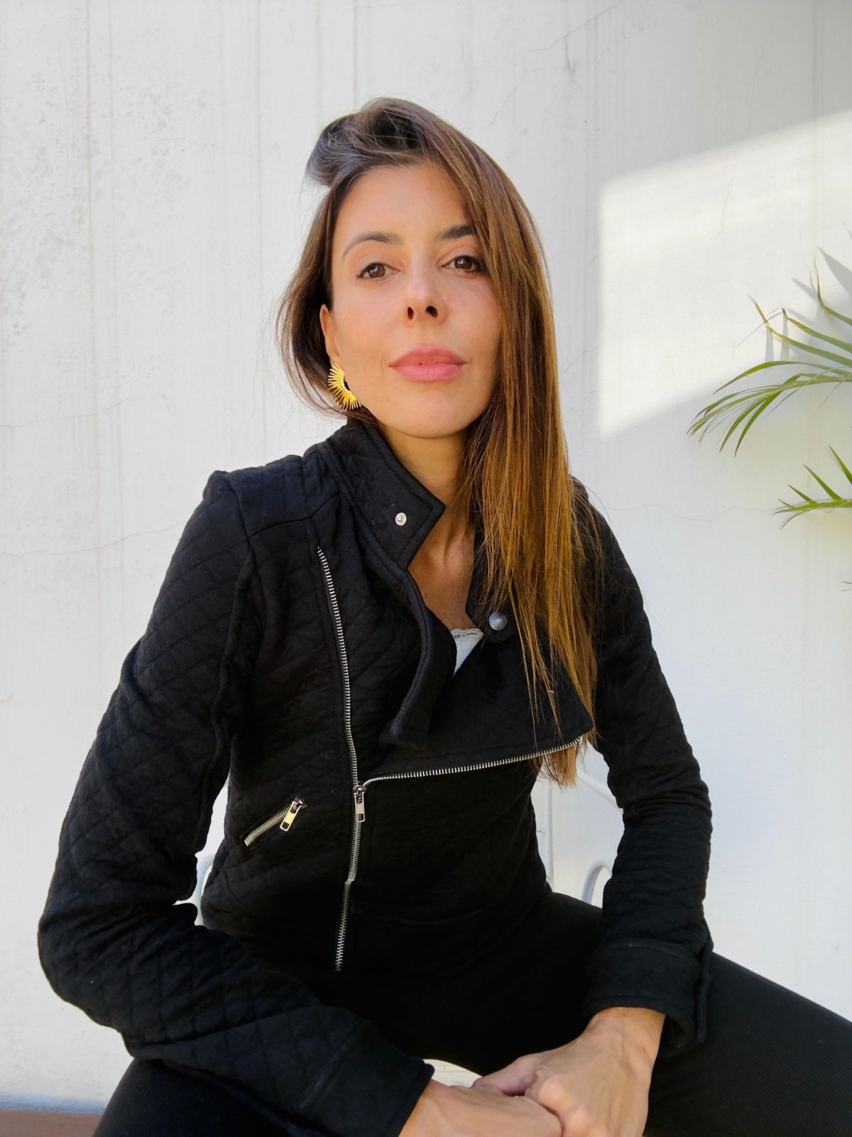 Jaqueta Matelassê Preta