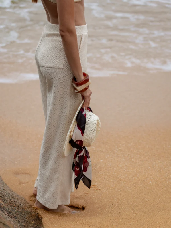 Calça Tricot LouLou Areia - Imagem 3