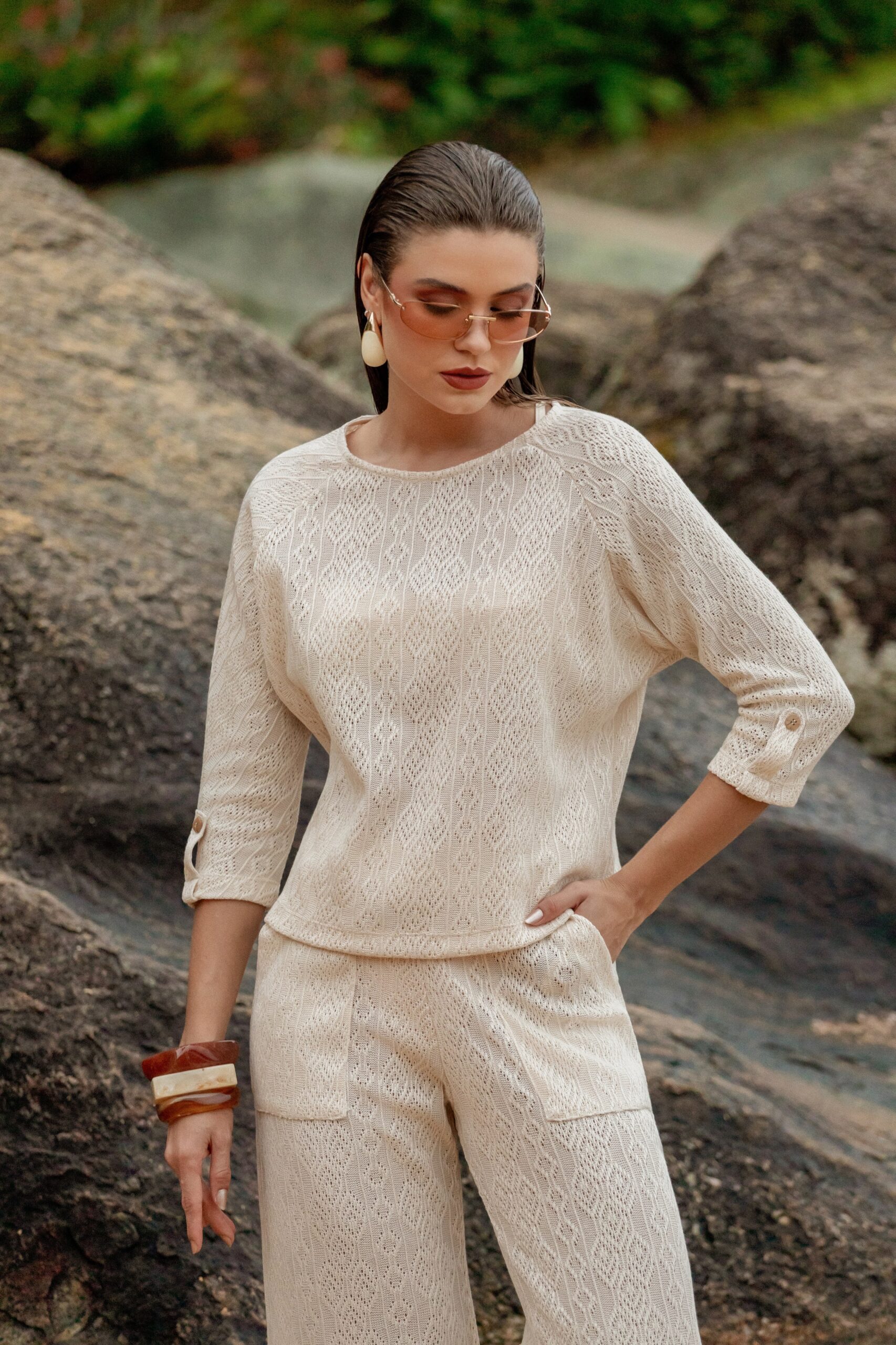 Blusa Tricot LouLou Areia