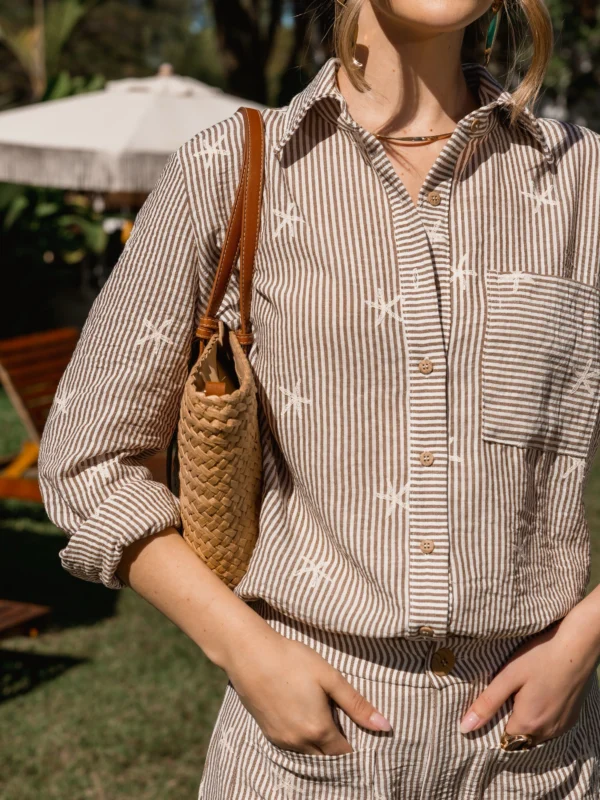 Camisa Lumière khaki - Imagem 1