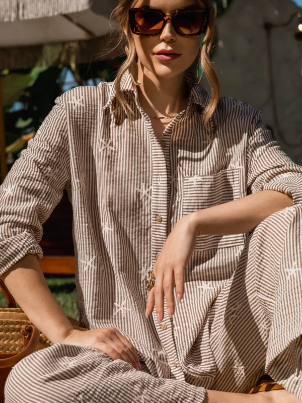 Camisa Lumière khaki - Imagem 4
