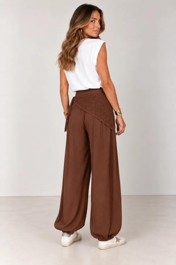 Calça Lenço Marrom - Imagem 3